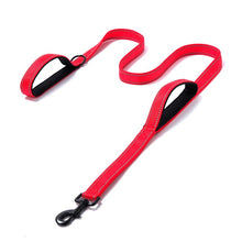Load image into Gallery viewer, Reflective Dog Leash with Traffic Handle