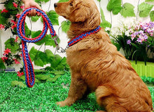 Load image into Gallery viewer, Matching Martingale Collar and Leash Rope Sets