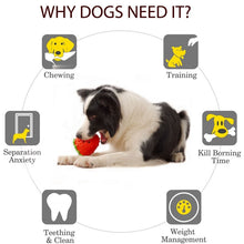 Load image into Gallery viewer, Durable Food dispensing Rubber Chew Toy
