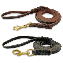 Load image into Gallery viewer, Genuine Leather Dog Leash