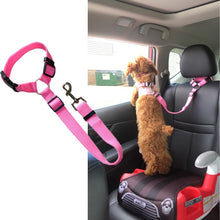 Load image into Gallery viewer, Pet Adjustable Car Safety Belt