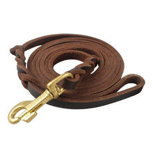 Load image into Gallery viewer, Genuine Leather Dog Leash