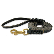 Load image into Gallery viewer, Genuine Leather Dog Leash