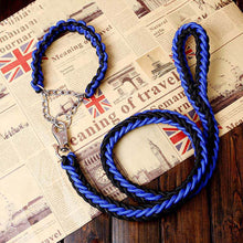 Load image into Gallery viewer, Matching Martingale Collar and Leash Rope Sets