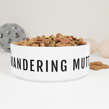 Load image into Gallery viewer, The Wandering Mutt Co. Pet Bowl
