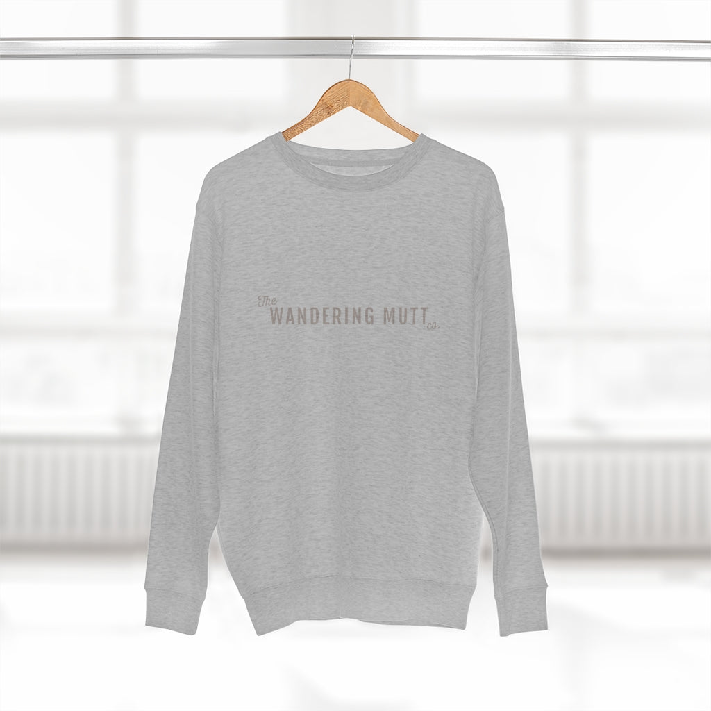 The Wandering Mutt Co. Adventure Premium Crewneck Sweatshirt