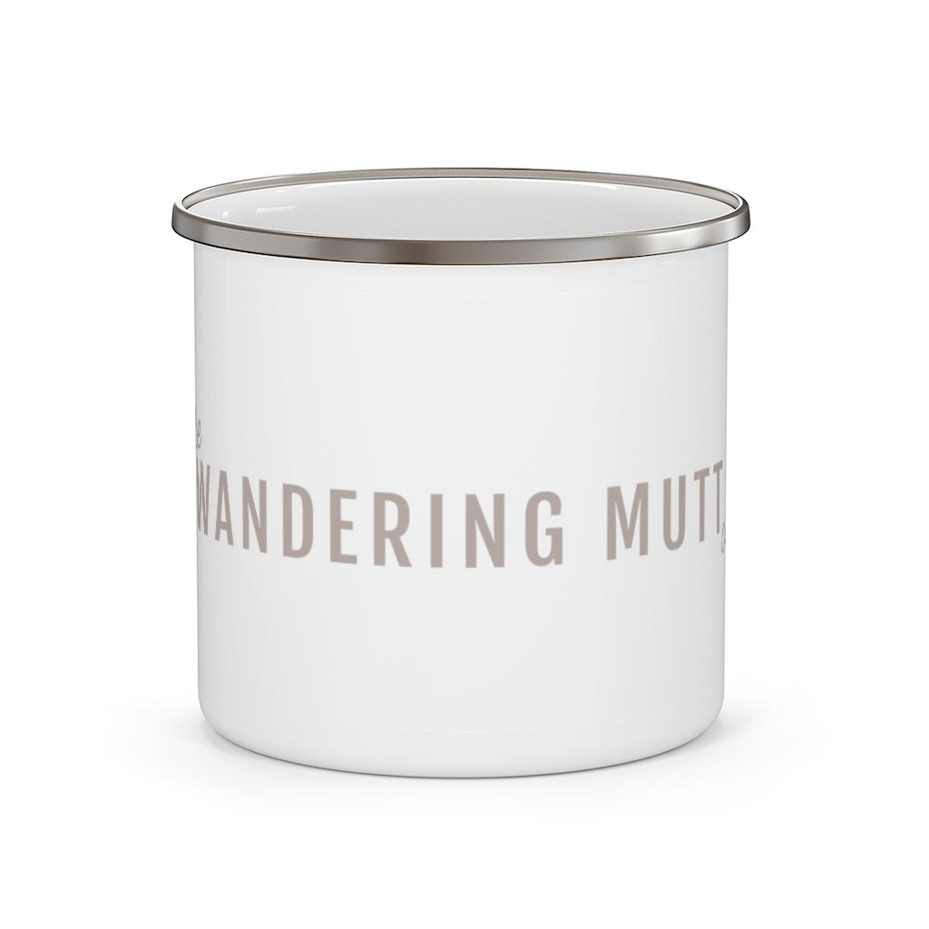 The Wandering Mutt Co. Enamel Camping Mug