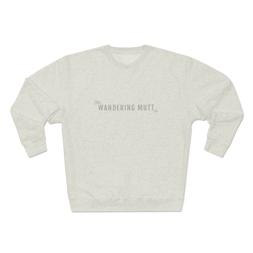 The Wandering Mutt Co. Adventure Premium Crewneck Sweatshirt