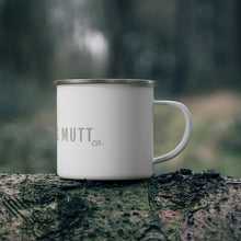 Load image into Gallery viewer, The Wandering Mutt Co. Enamel Camping Mug
