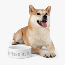 Load image into Gallery viewer, The Wandering Mutt Co. Pet Bowl
