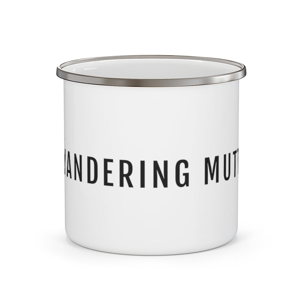 The Wandering Mutt Co. Enamel Camping Mug