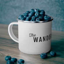 Load image into Gallery viewer, The Wandering Mutt Co. Enamel Camping Mug
