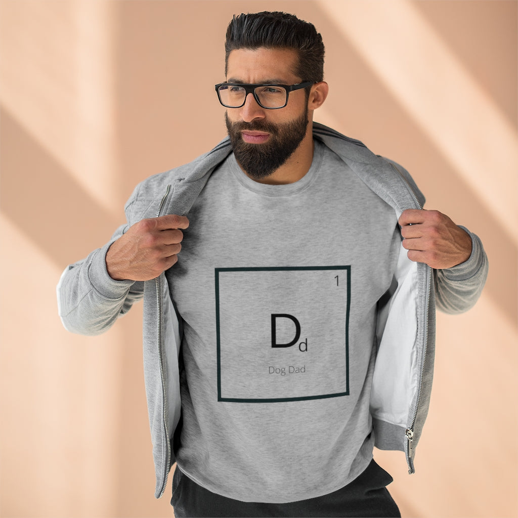 Dog Dad Element Premium Crewneck Sweatshirt