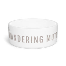 Load image into Gallery viewer, The Wandering Mutt Co. Pet Bowl
