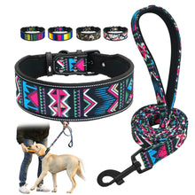 Load image into Gallery viewer, Spring Dog Collar &amp; Leash Set
