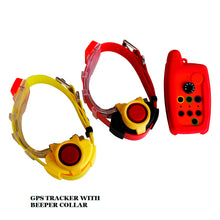 Load image into Gallery viewer, Waterproof GPS Tracker and Remote Beeper Collar (2 receivers)
