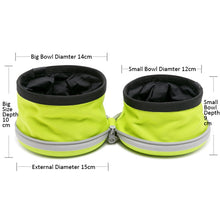 Load image into Gallery viewer, Truelove Collapsible 2 Way Use Dog Bowl
