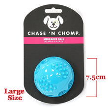 Load image into Gallery viewer, CHASE&#39;N CHOMP Squeaker Ball
