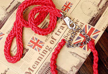 Load image into Gallery viewer, Matching Martingale Collar and Leash Rope Sets
