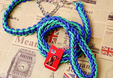 Load image into Gallery viewer, Matching Martingale Collar and Leash Rope Sets
