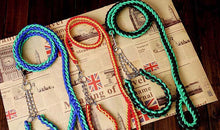Load image into Gallery viewer, Matching Martingale Collar and Leash Rope Sets
