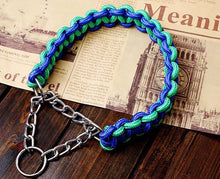 Load image into Gallery viewer, Matching Martingale Collar and Leash Rope Sets
