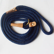 Load image into Gallery viewer, Mountain Climbing Rope Canine Slip lead (6 ft)
