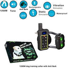 Load image into Gallery viewer, Trainertec PTS1200 LED Remote Dog Training Collar
