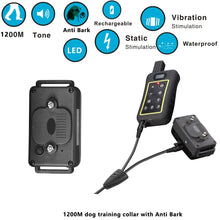 Load image into Gallery viewer, Trainertec PTS1200 LED Remote Dog Training Collar
