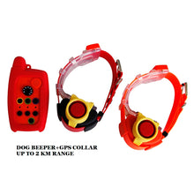 Load image into Gallery viewer, Waterproof GPS Tracker and Remote Beeper Collar (2 receivers)
