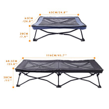 Load image into Gallery viewer, Portable Camping Elevated Dog Bed
