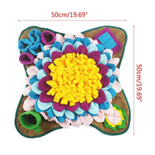 Load image into Gallery viewer, Flower Dog Snuffle Mat
