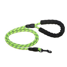 Load image into Gallery viewer, Rope Dog Leash with comfort handle
