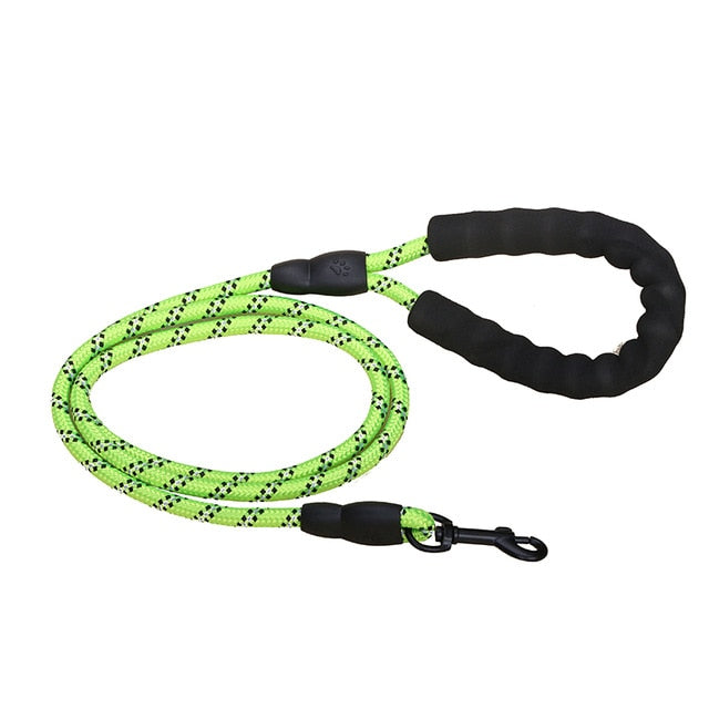 Rope Dog Leash with comfort handle