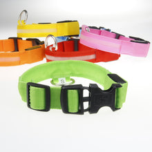 Load image into Gallery viewer, LED Dog Collar with USB Charging Colorful Lights
