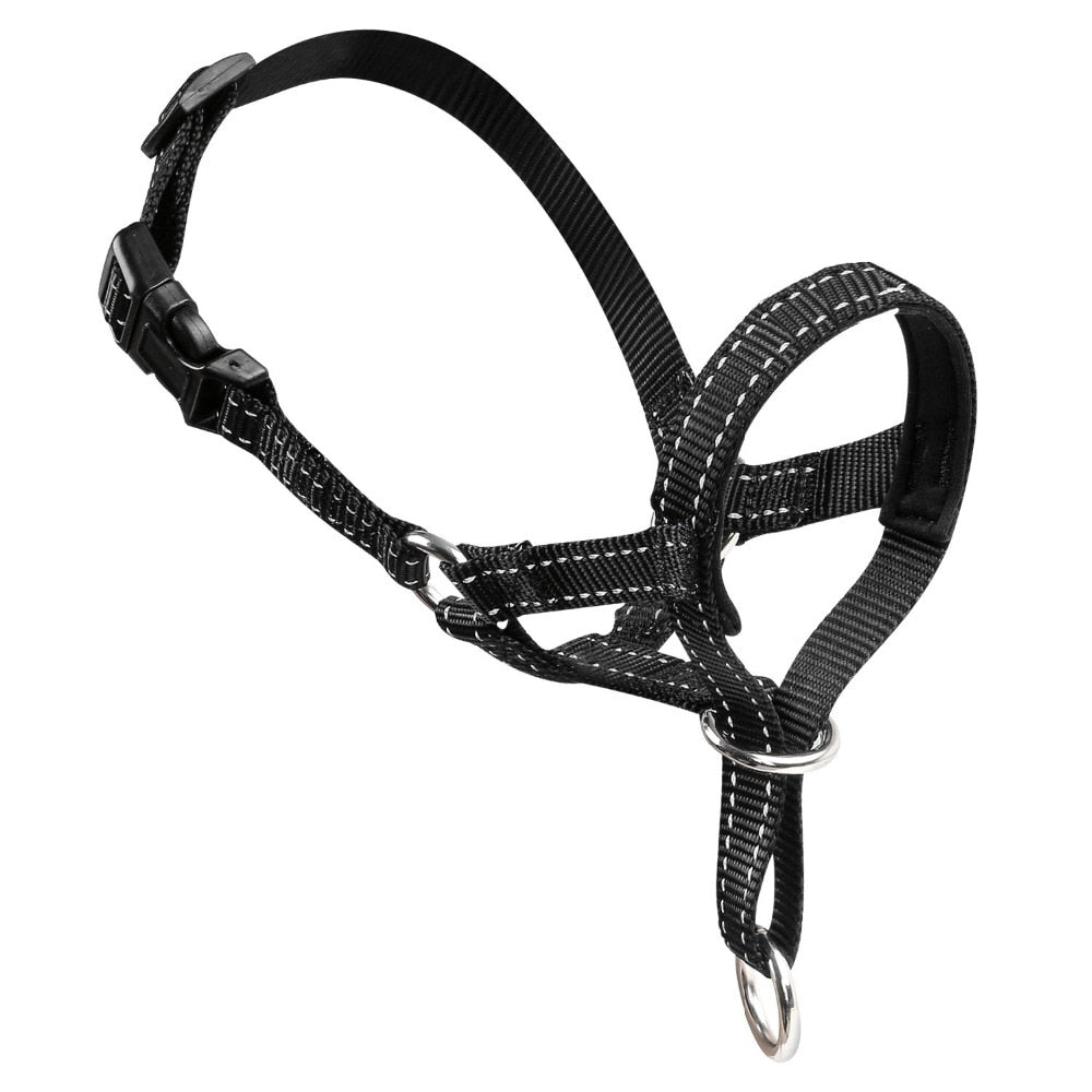 Dog Reflective Nose Lead with snout padding