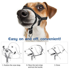 Load image into Gallery viewer, Dog Reflective Nose Lead with snout padding
