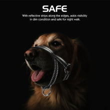 Load image into Gallery viewer, Dog Reflective Nose Lead with snout padding
