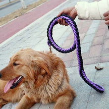 Load image into Gallery viewer, Matching Martingale Collar and Leash Rope Sets
