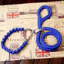 Load image into Gallery viewer, Matching Martingale Collar and Leash Rope Sets

