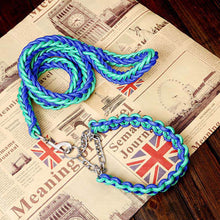Load image into Gallery viewer, Matching Martingale Collar and Leash Rope Sets
