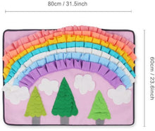 Load image into Gallery viewer, Rainbow Snuffle Mat
